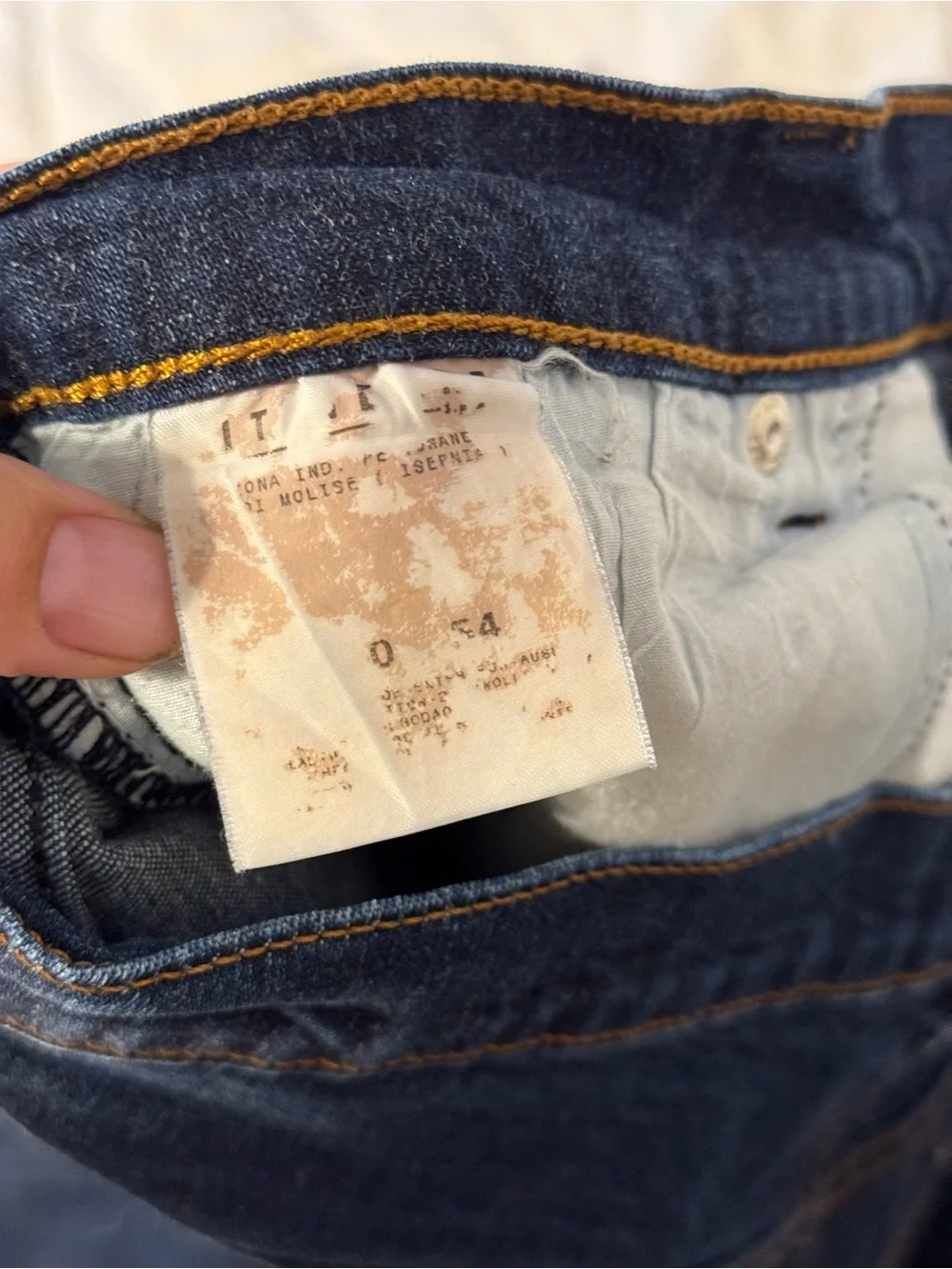 Vintage D&G Dark Wash Bootcut Jeans Men’s 34